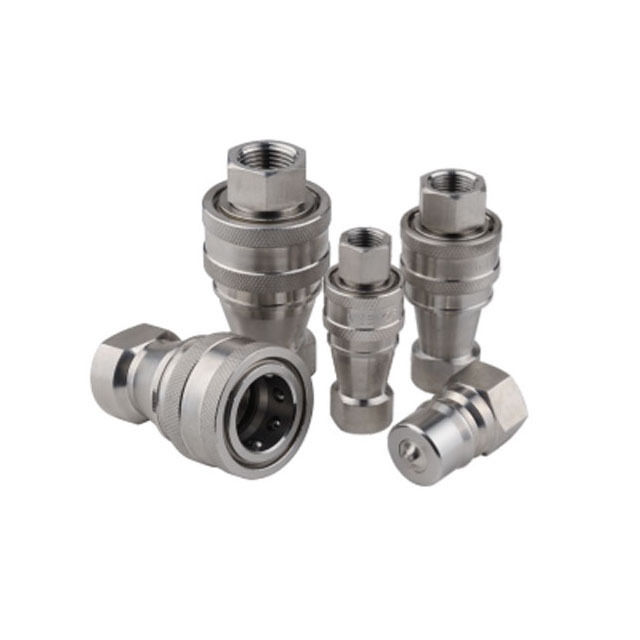 Adaptador rápido hidráulico AU ou EPDM para aplicações a gás Temperatura de funcionamento -20-100°C
