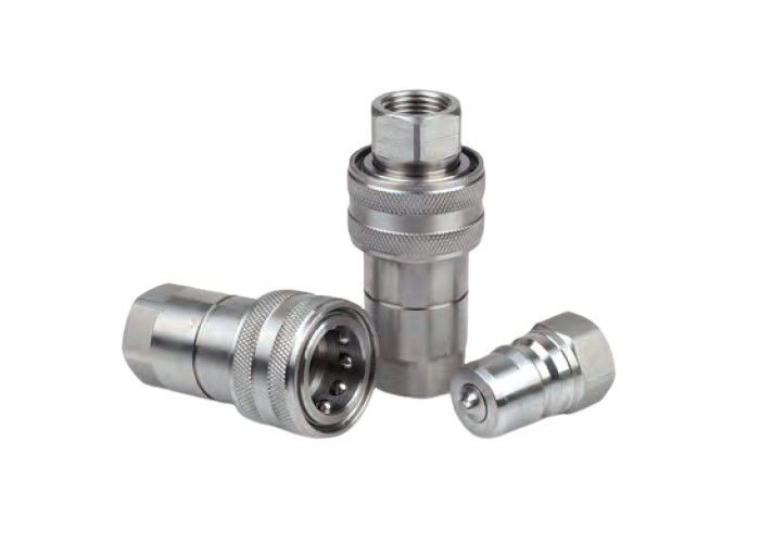 316 aço inoxidável tipo fechado acoplador rápido hidráulico 1/2' CB-1 série