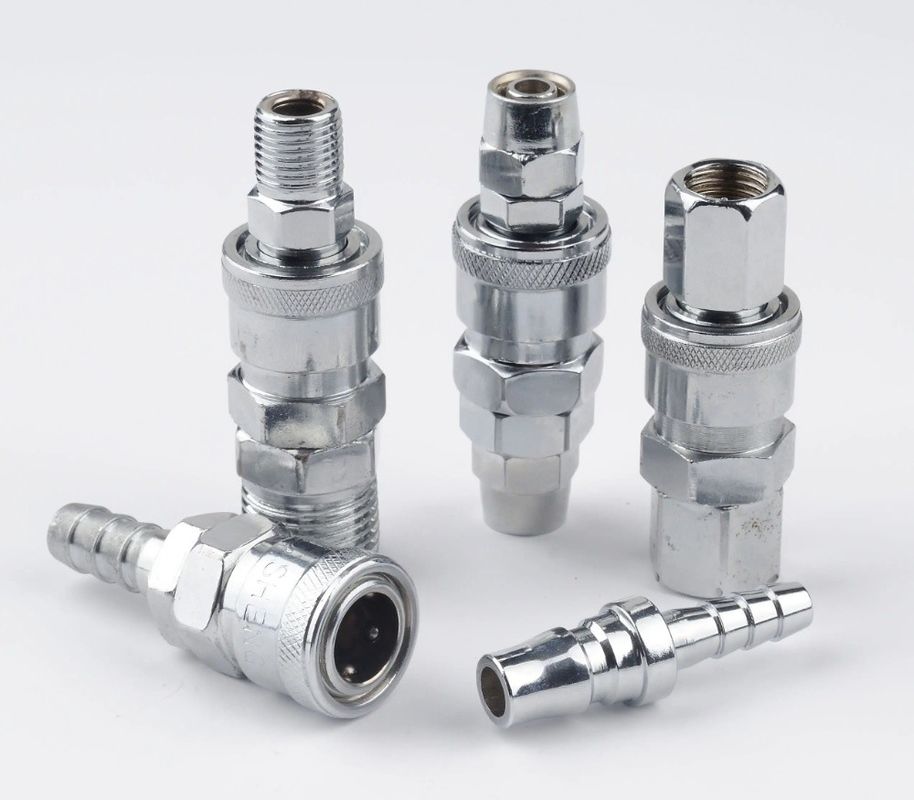 Conector de acoplamento rápido pneumático industrial BSPP / NPT / G Thread 1.0MPa Nitto / Cejn / Rectus Compatível