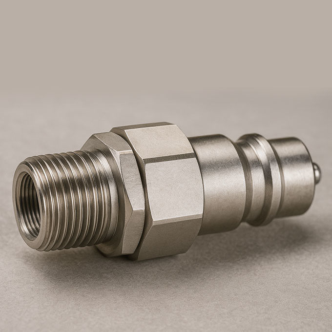Combinações rápidas hidráulicas de aço carbono durável da série Iso Iso-7241-a