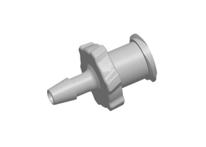 Conexão Luer Fêmea Luer X 3/32 HB Polipropileno Natural - Conectores e Conexões FitQuik