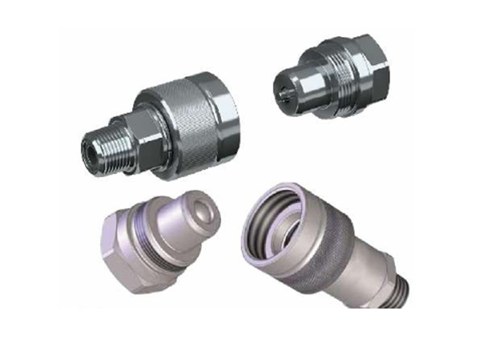PVM/PVS 70 MPa Thread-to-Connect Hydraulic Couplings ISO 14540 High Pressure Cone Valve Connectors